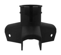 Adaptateur de Conversion pour Pied D’Enceinte, Support Noir | Installation Rapide, Stabilité Renforcée, Compatibilité, Réduit les Vibrations, Concerts et Home Theaters