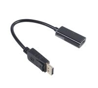 Adaptateur de convertisseur de câble mâle vers HDMI femelle, Port d'affichage DP