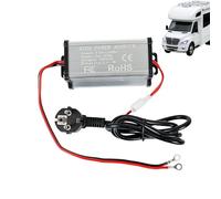 Adaptateur de convertisseur de Courant pour radiateur d'air | Chargeur 110 V 12 V - Adaptateur de radiateur à Courant continu 25 A avec Protection de sécurité,pour Chauffage intérieur dans la