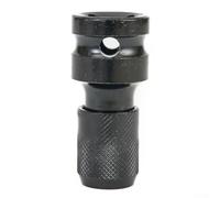 Adaptateur de convertisseur de douille carrée de 2 pouces vers 10,2 cm à tige hexagonale pour clés électriques, outil de libération rapide en acier au chrome vanadium