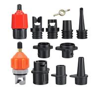 Adaptateur de convertisseur de Pompe - Infateur Multi-buse coloré, kit de Pompe à air réglable | Attachement de la Pompes Polyvalente,Système de Compression d'air Efficace, pour Planches à pagaie