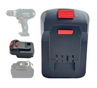 Adaptateur de convertisseur d'outils électriques pour Makita vers Lidl Parkside X20V, adaptateur de batterie Li-ion pour outil électrique (sans batterie) black