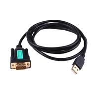 Adaptateur de convertisseur mâle de câble série USB 2.0 à RS232 DB9 avec jeu de puces PL2303 for XP 2000 5 pieds(PL2303 Chipset)
