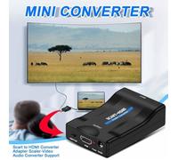 Adaptateur De Convertisseur Péritel Vers Hdmi, Prise En Charge Du Audio Vidéo Scaler B456