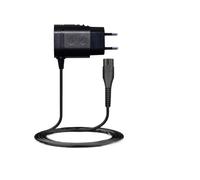 Adaptateur De Cordon D'alimentation De Chargeur EU Plug A00390, Compatible Avec Philips, Compatible Avec OneBlade, Rasoir QP2520 QP2521 QP2523 QP2510 QP2511.(EU)