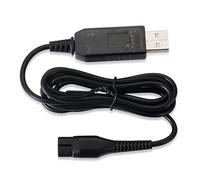 Adaptateur de cordon d'alimentation USB 4,3 V A00390 S301 310 pour rasoir QP2520 QP2620 RQ328 RQ330 RQ331 RQ338 RQ350