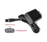 Adaptateur de cordon de chargeur électrique pour rasoir, prise murale américaine, pour Machine à raser HQ8505 HQ6070 HQ6075 HQ6090 RQ1150 RQ1180