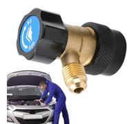 Adaptateur de couplage rapide, raccord de conversion de conditionnement de véhicule, coupleur rapide à rotation à 360 degrés multifonctionnel pour le réfrigérant de climatisation de véhicule
