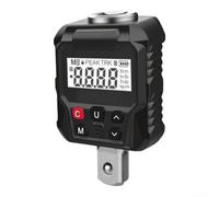 Adaptateur de Couple Numérique 1/2 Pouces, Jauge de Couple Électronique | 17-340 Nm, Précision Élevée pour à Cliquet, Outil de Mesure pour Réparation Véhicule et Maintenance,
