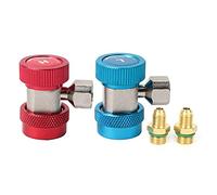 Adaptateur de coupleur à connecteur rapide pour climatisation, haute et basse pression, raccords de réfrigérant pour système de climatisation de voiture