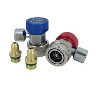 Adaptateur de coupleur rapide R134A, Adaptateur réglable CA ALIMENTATION DU TUYAL | Connecteurs et LP