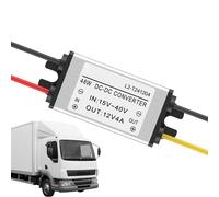 Adaptateur De Courant Continu 24V À 12V - Module d'Adaptateur d'Alimentation Réglable | Transformateur Réducteur de Tension 24V à 12V | Pour Automobiles Camions Électronique