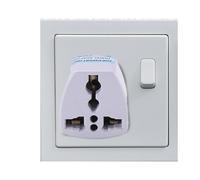 Adaptateur de courant résistant aux rayures | Convertisseur de sortie, adaptateur de charge pour camping, voyage, hôtel, café et maison