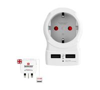 Adaptateur de courant Skross 1500280 USB x 2 Européen United Kingdom