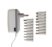 Watt&Co Chargeur alimentation universelle 3–12 V 2000 mA avec port USB 2 A