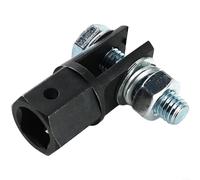 Adaptateur de course ciseaux 1/2" pour visseuse à percussion, outil de réparation de voiture, convertisseur compact pour de nombreux modèles de véhicules, construction robuste en noir (adaptateur)