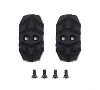 Adaptateur de couvre-crampons de vélo de montagne pour chaussures de trek pour Sidi convertit sans clip en pédale en plastique Pa antidérapant Noir avec vis 2
