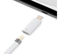 Adaptateur de Crayon Apple, Adaptateur de Charge USB-C Compatible avec Apple Pencil 1ère Génération, pour Connecteur Apple Pen 10ème Génération,Charge Rapide et Facile,Prise Charge couplage Bluetooth
