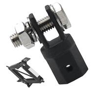 Adaptateur de cric à ciseaux 1/2", adaptateur de douille de cric 1,27 cm pour outils à clé, durable et portable, douilles standard universelles pour crics de nivellement