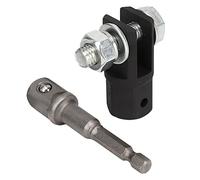 Adaptateur de Cric à Ciseaux Akozon, Adaptateur de Cric à Ciseaux de Voiture de 1/2 Pouce, Adaptateur de Perceuse à Douille de Cric à Ciseaux pour Adaptateur de Perceuse de Cric
