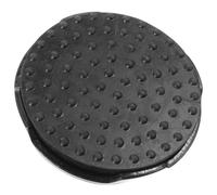 Adaptateur de Cric Hydraulique pour Vérin 3t 4t, Plateau et Patin | Acier Noir, Conception Plateau et Base, Résistance à L’usure, Sécurité Accrue, Compatible Vérins de Sol