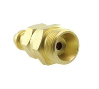 Adaptateur de cylindre de gaz vers régulateur acétylène en laiton, CGA-200 CGA-300 CGA-510 CGA-520, raccord de connexion de soudure (CGA-200 à CGA-520)