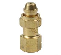 Adaptateur de cylindre de gaz vers régulateur acétylène en laiton, CGA-200 CGA-300 CGA-510 CGA-520, raccord de connexion de soudure (CGA-520 à CGA-510)