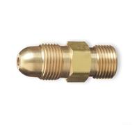 Adaptateur de cylindre de gaz vers régulateur acétylène en laiton, CGA-200 CGA-300 CGA-510 CGA-520, raccord de connexion de soudure (CGA-510 à CGA-300)