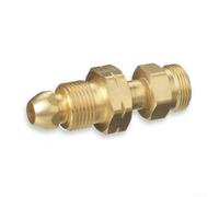 Adaptateur de cylindre de gaz vers régulateur acétylène en laiton, CGA-200 CGA-300 CGA-510 CGA-520, raccord de connexion de soudure (CGA-510 à CGA-520)