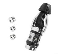 Adaptateur de cylindre de plongée sous-marine pour régulateurs de joug avec fonctionnalité de première étape avec quatre LP et un trou pour un montage stable du régulateur