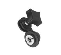 Adaptateur de de microphone 1/4" avec joint pivotant et bouton de serrage, pièce de antichoc pour trépied, accessoire de de bureau, pièce de rechange pour microphone, de