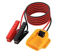 Adaptateur de démarrage de voiture efficace avec pinces à code couleur pour une connexion positive et refusée facile pour les appareils portables