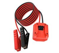 Adaptateur de démarrage de voiture efficace avec pinces à code couleur pour une connexion positive et refusée facile pour les appareils portables