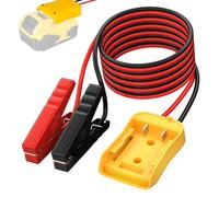 Adaptateur de démarrage de Voiture pour Batterie DeWalt 20 V, 12 AWG 1,8 m, câble de démarrage Automobile Portable pour démarrage de Voiture (sans Batterie)