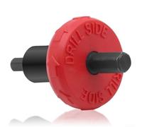 Adaptateur de démarreur de moteur pour débroussailleuse, tondeuse à gazon, souffleur de feuilles et cultivateur, outil de démarrage de moteur alimenté par perceuse électrique, alliage plastique rouge