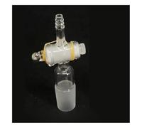 Adaptateur de dérivation sous vide en verre, Adaptateur droit for Joint en verre borosilicaté, plusieurs tailles, 105-150mm, 8-9mm OD(24-29)
