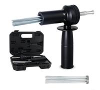 Adaptateur de détartreur d'aiguille à marteau électrique, acier allié durci, élimination de la rouille, nettoyage du béton, perçage de maçonnerie, préparation de carrelage