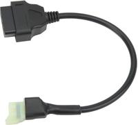 Adaptateur de diagnostic OBD2 16 broches vers 4 broches Connecteur de scanner de code OBD Câble de support K Line pour motos