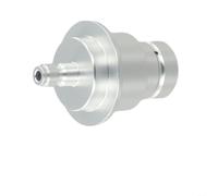 Adaptateur de dioxyde de carbone Quick Connect pour SodaStream - Adaptateur de remplissage en aluminium pour bouteilles de gaz externes et cylindres - Connexion rapide sans outils pour gazeuse