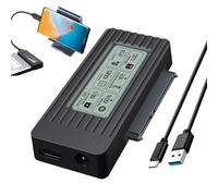 Adaptateur de Disque Dur Externe - Hub de Lecteur , Station d'accueil Universelle, Interface Disque avec synchronisation Rapide des données | Stockage pour Ordinateurs Portables, Ordinateurs portab