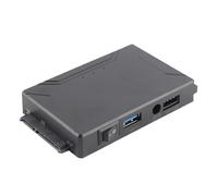 Adaptateur de Disque Dur Externe pour Convertisseur USB 3.0 vers SATA/IDE pour Disque Dur Universel 2.5/3.5 IDE HDD/SSD, DVD-ROM CD-ROM CO-RW DVD-RW DVD+RW et Autres, Prise en Charge de 4 to(EU)