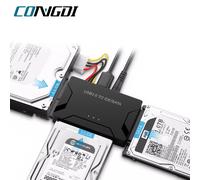 Adaptateur de disque dur USB 3.0 vers SATA IDE, câble convertisseur pour disque dur 3.5 2.5 pouces HDD/SSD CD DVD ROM CD-RW 3 en 1, adaptateur IDE SATA AU Adapter