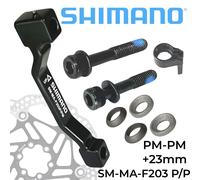 Adaptateur De Disque Shimano Pour Freins PM-PM 180 À 203 VR / HR +23Mm