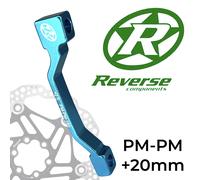 Adaptateur De Disques De Frein Inversé PM-PM Ø 180Mm +20Mm Bleu Clair