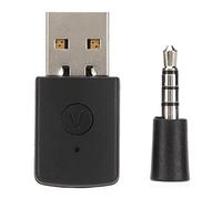 Adaptateur de Dongle Bluetooth 5.4 pour PS 5, Récepteur D'adaptateur Audio USB sans Fil et émetteur pour la Plupart des Microphones de Casque, Plug 3,5 Mm
