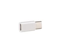 Adaptateur de données USB Micro USB vers USB 3.1 de type C pour OnePlus Two 2 12" MacBook - Blanc