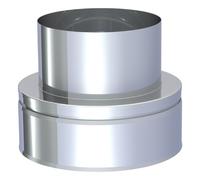 Adaptateur de double paroi vers simple paroi - TEC-DW-STANDARD 180mm