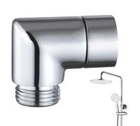 Adaptateur de douche pour bras de douche, connecteur d'extension de pomme de douche,Raccord de bras de douche, rallonge de pomme de douche coudée - Adaptateur de connexion de douche coudée en métal ou