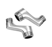 Adaptateur de douche pour robinet de - Connecteur de valve à angle réglable - Adaptateur de pommeau de douche, pour cuisine, buanderie, rénovation d'évier utilitaire, rénovation de la maison