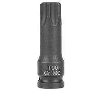 Adaptateur de douille 1/2 ", tête en étoile, clé à chocs pneumatique, douille d'embout, outils de réparation automobile (T90)